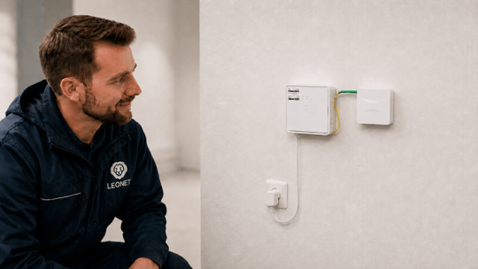 Wie kommt Glasfaser ins Haus